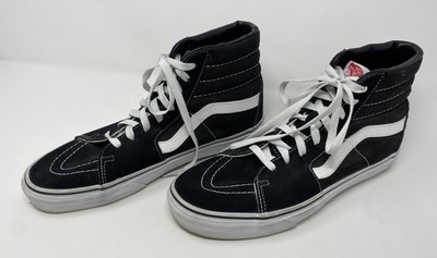 black leather vans with zipper